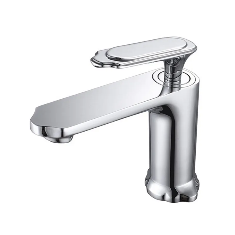 New-Brass-unique-design-Grilled-White-and-Rose-Gold-finish-hot-and-cold-single-lever-basin (5)