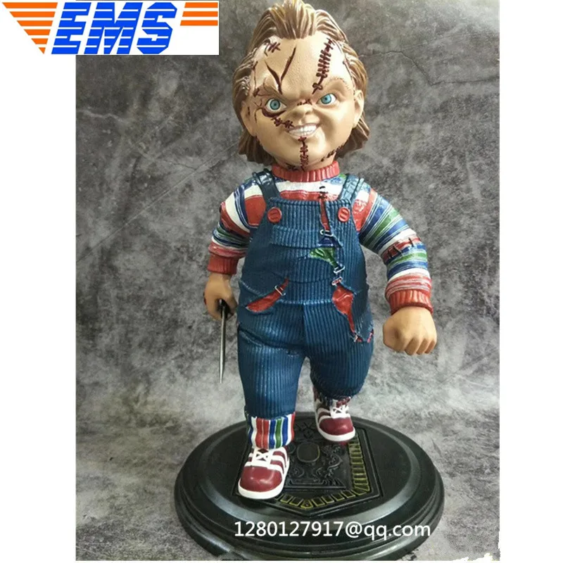 

11.8'' Statue Horror Film Child's Play Chucky DOLL Bride Rotface Chucky GK Action Figure Collectible Model Toy 30CM BOX P1203