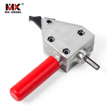

MX-DEMEL Metal Cutting Sheet Cutting Tool Nibbler Sheet Metal Cutter Cutter Tool Drill Attachment Power Tool Accessories