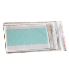 Высокого качества супер лента синий цвет двусторонний скотч для кожи волос уток/полиуретановая сетка для волос