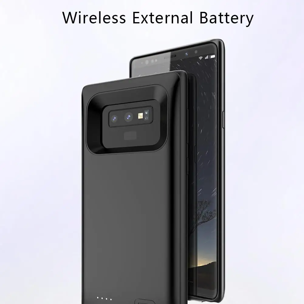Чехол Rondaful для samsung Galaxy Note 9, чехол для телефона, внешний аккумулятор, перезаряжаемый аккумулятор