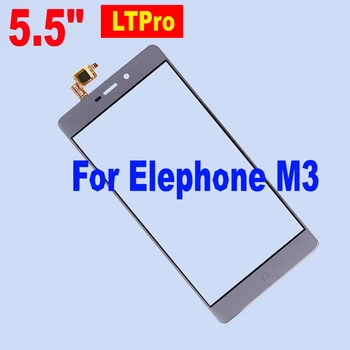 

LTPro High Quality Tested Working Gold Gray Touch Screen Digitizer For Elephone M3 Cell Phone Panel Sensor Replacement