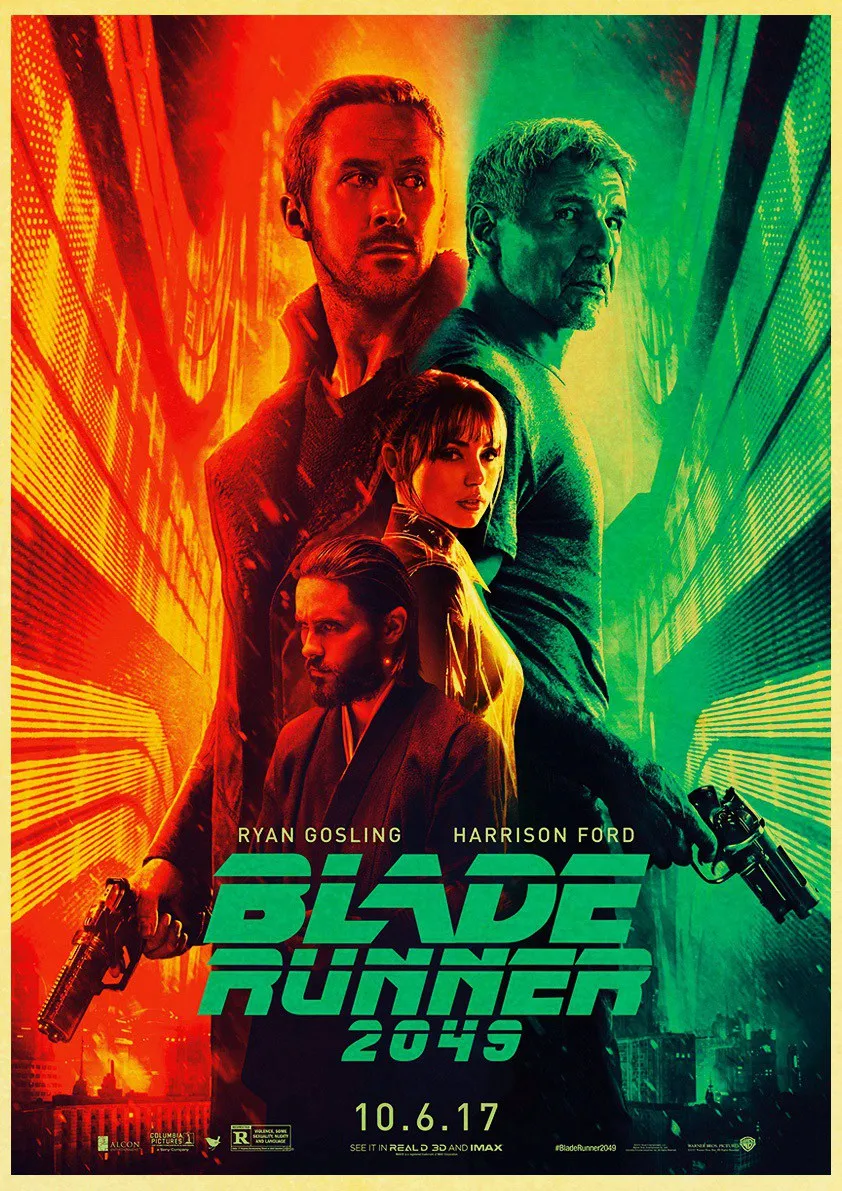 Фильм Blade Runner 2049 Ретро плакат печать высокого качества стикер стены гостиной домашний декор крафт-бумага бар стикер стены