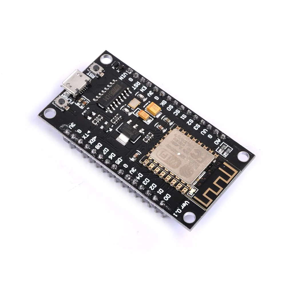 Беспроводной модуль NodeMcu v3 CH340 Lua WiFi Интернет разработанная плата ESP8266 с антенной на печатной плате и usb порт ESP-12F