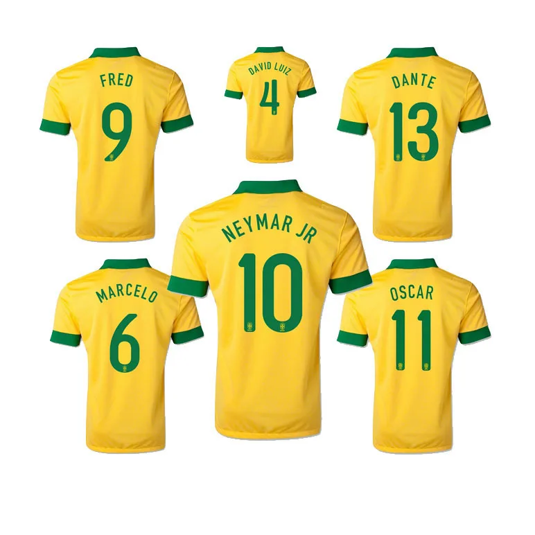 brazil soccer jersey neymar