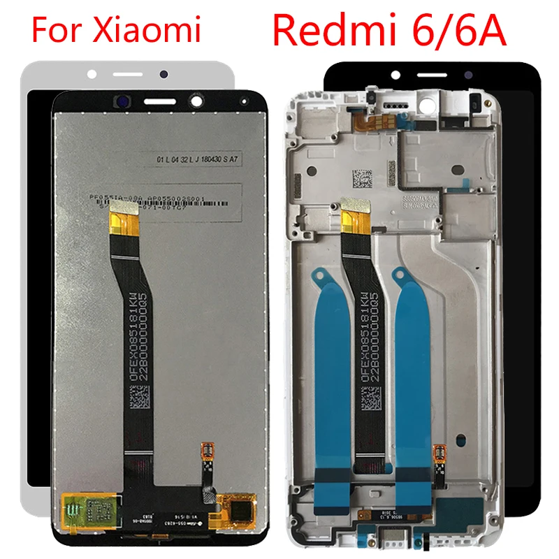 

For Xiaomi Redmi 6 LCD Touch Screen Module Original Display For Xiaomi Redmi 6A LCD Display With Frame Digitizer Assembly