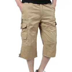 Мужские шорты хлопок 2019 новый стиль мульти-карман мужские шорты комбинезоны модная брендовая одежда удобные брюки c0520