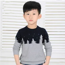 Children’s clothing male baby upset render unlined upper garment sweater knit boy