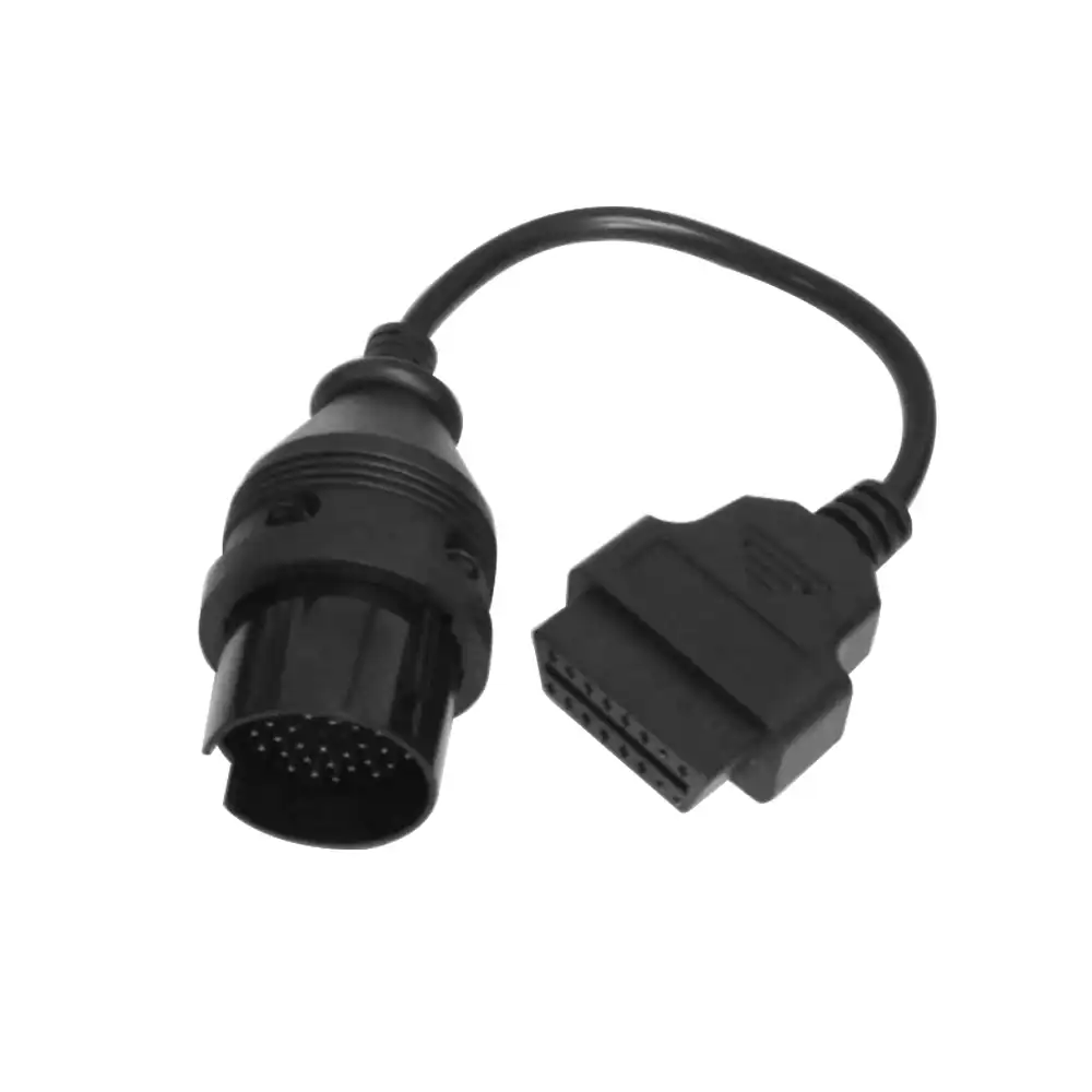 KKmoon Cable de Extension OBD II de 16 pines macho//hembra 100 cm