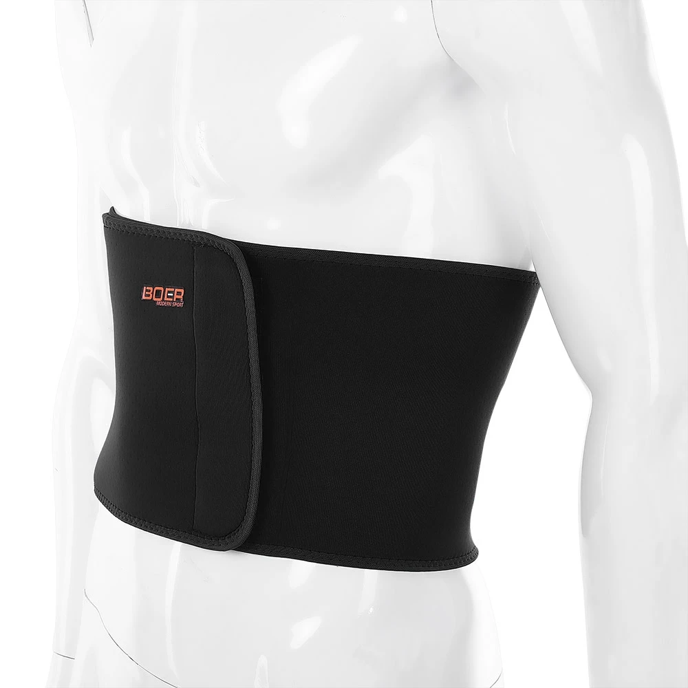 BOER Sport Breathable Adjustable Waist Back Belt Support Lumbar Band ...