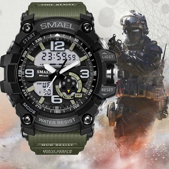 

Top Brand Smael Military G Style Shock Men Watch Digital New Electronic Sport Watch Waterproof Male Clock LED Relogio Masculino