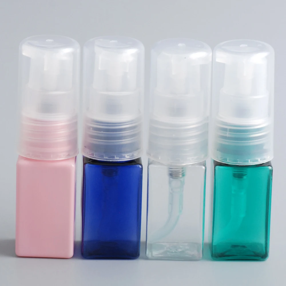 

Refillable Travel Bottles 10ml Mini Empty Cosmetic Container Shampoo Lotion Foam Water Pressed Pump Bottle 10pcs/set