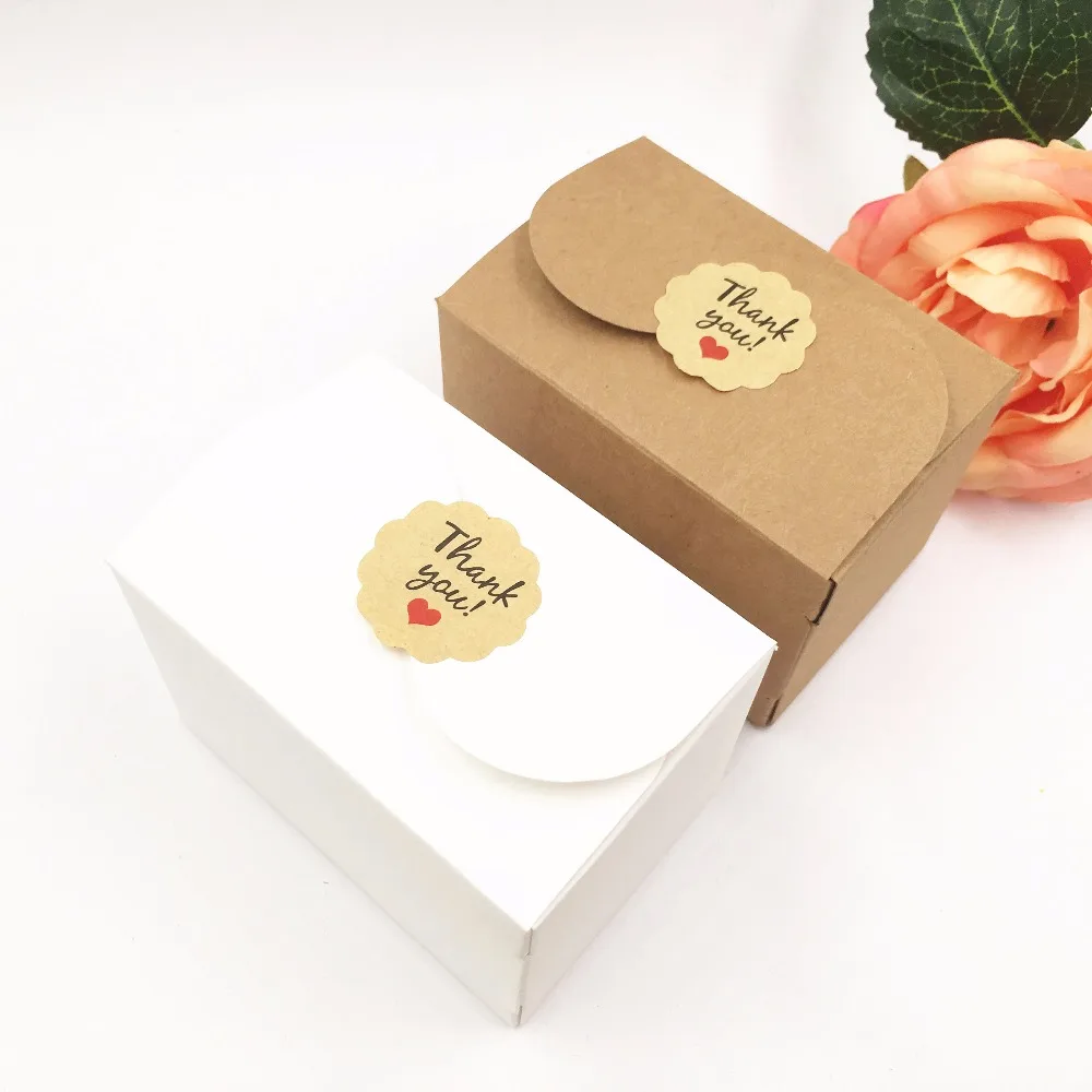 50 шт./лот Kraft бумага свадьбы пользу шоколад/конфеты коробки 9*6*6 см DIY ручной вечерние коробки для хранения/подарочные коробки