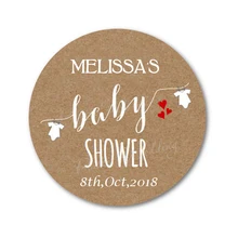 Пользовательские Baby Shower этикетки-персонализированные Baby Shower Наклейки, душа ребенка пользу Наклейки, одежда для малышей-пользу сумка