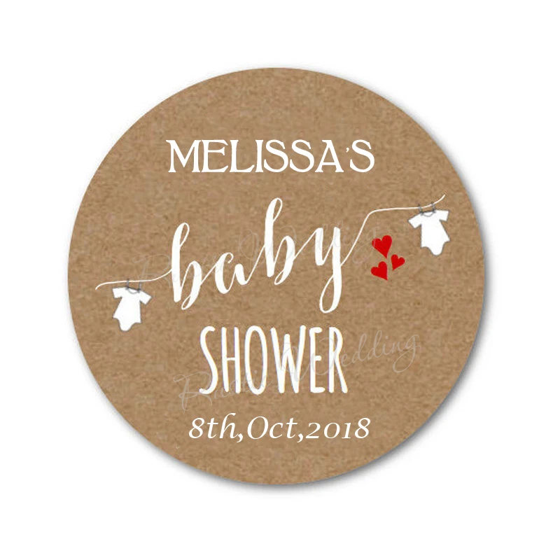 Custom Baby Shower Labels Personalized Baby Shower Stickers, Baby Shower Favor Stickers, Baby ...