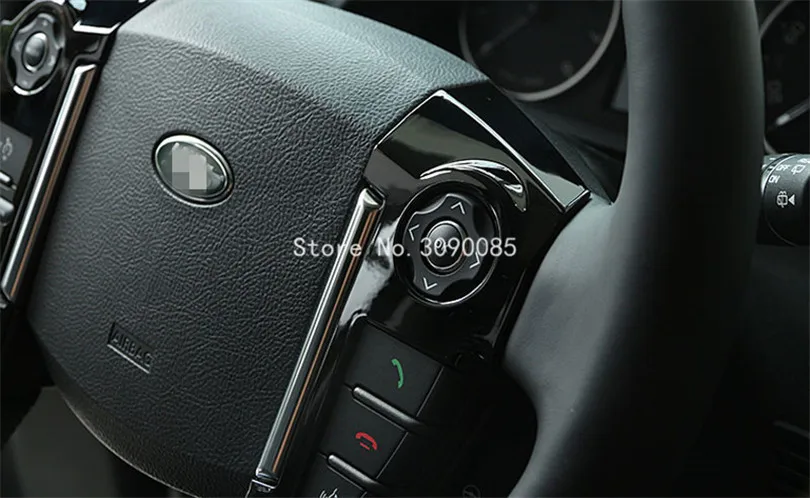 For-Land-Rover-Discovery-4-LR4-2010-2016-Car-Accessories-Steering-Wheel-Cover-Trim-Sticker-ABS (1)