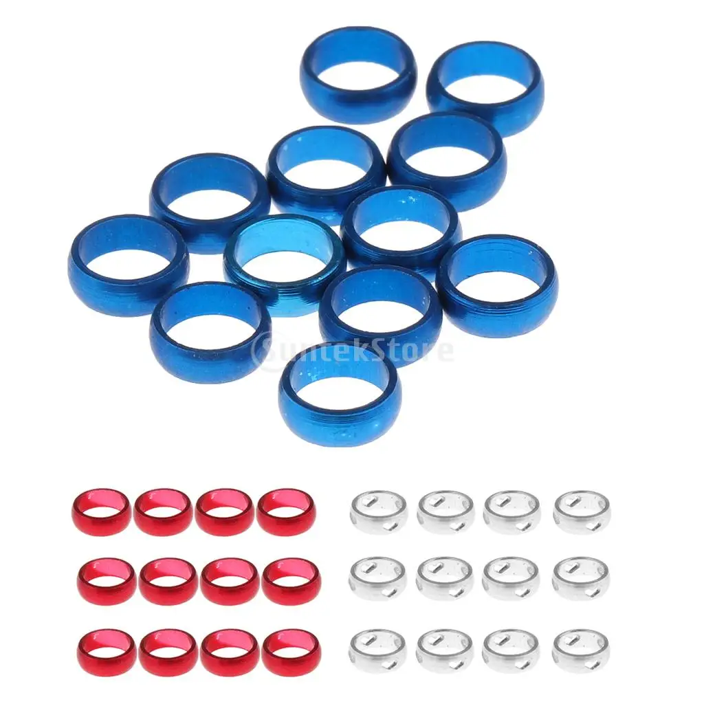 12 Pieces Dart Sharft Protect Flights O Rings Spare Gripper Ring - 3 colors