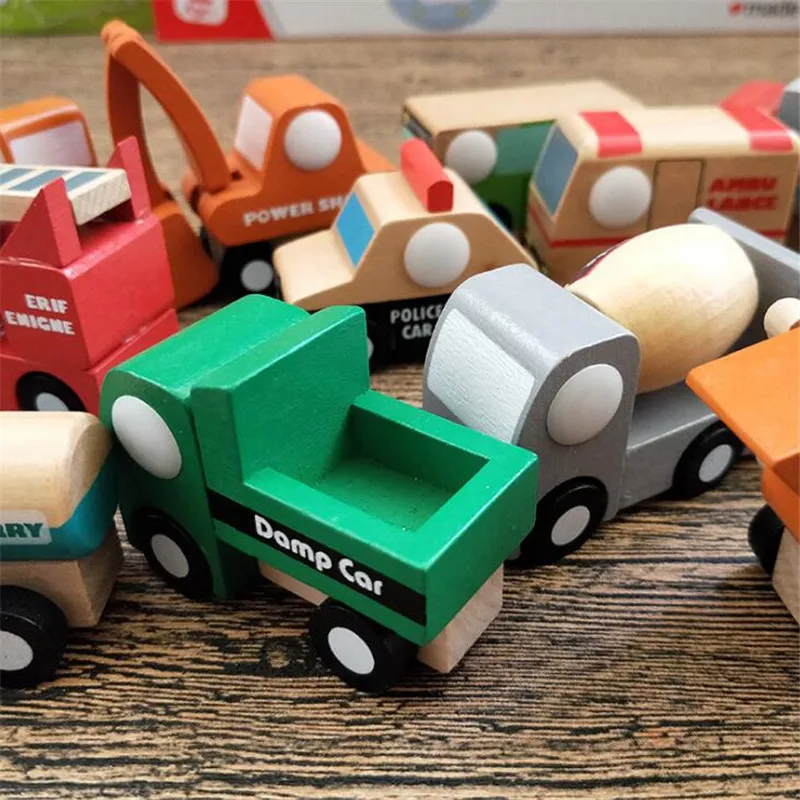 wooden train cars