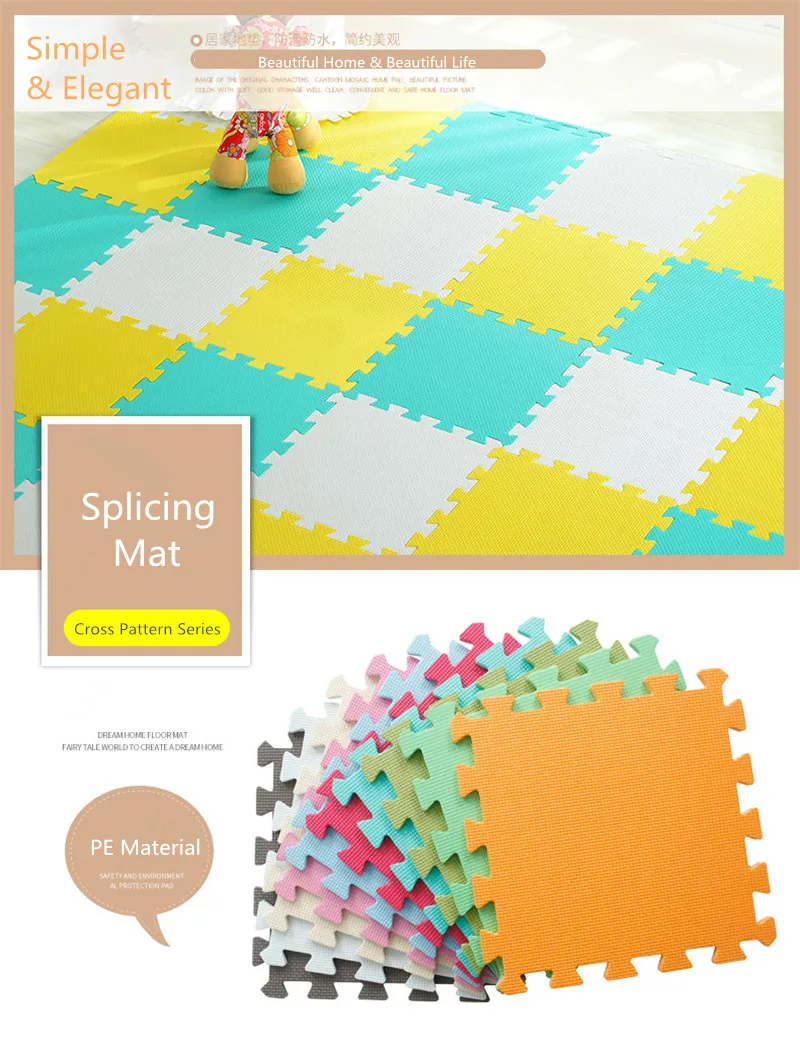 1PC 30X30cm Child Carpet EVA Foam Baby Play Mat Puzzles Alfombra Infanti Soft Floor Play Mat for Children Jigsaw Mats Baby gym