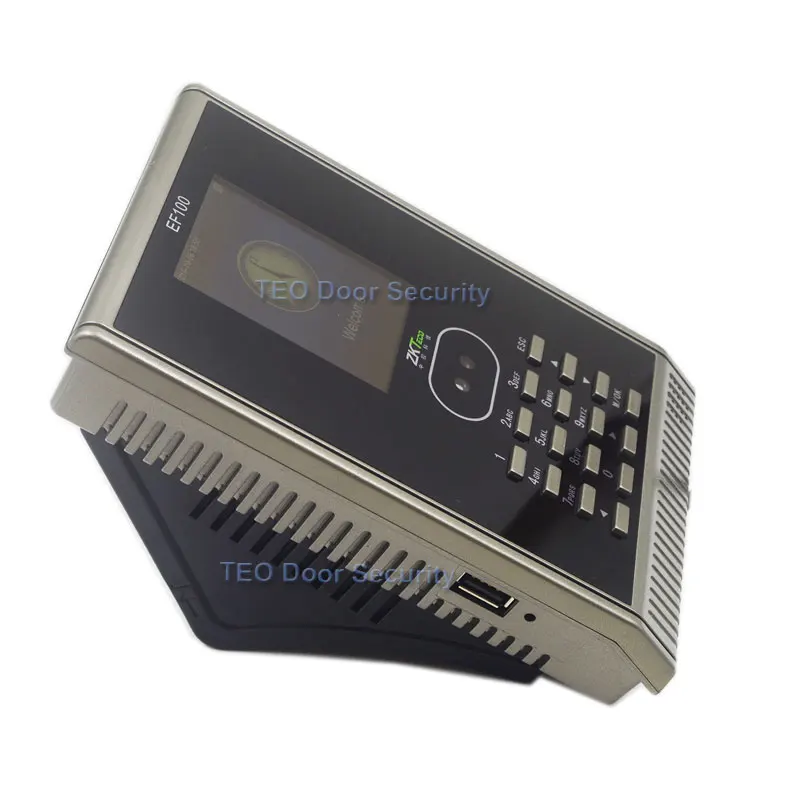 ZKTeco EF100 распознавать лица посещаемости машины лицо удар принтер отпечатков пальцев управления доступом лицо биометрическая система