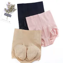 Сексуальное белье для подъема ягодиц Для Похудения Талии Тренажер формирователь кружева женщины контроль Трусики утягивающий пояс для живота Формирователь тела