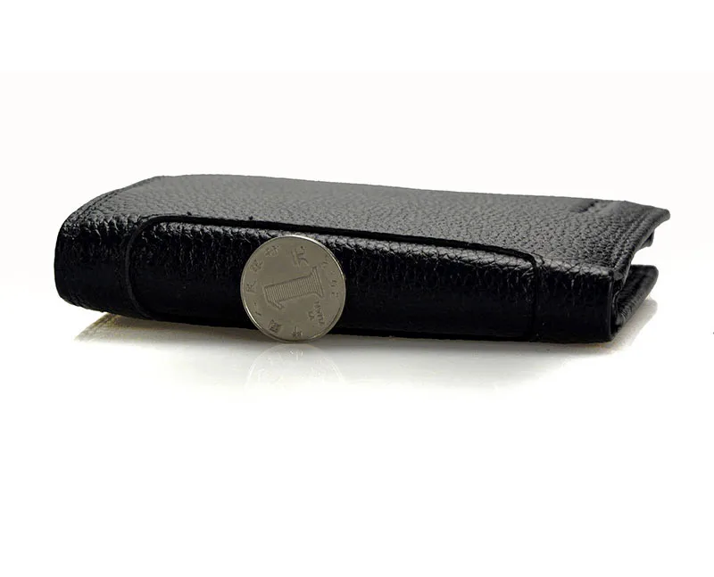 LACHIOUR RFID Блокировка мужские кошельки из натуральной кожи клатч мужской кошелек короткий кошелек зажим для денег Кошельки кожаные кошельки