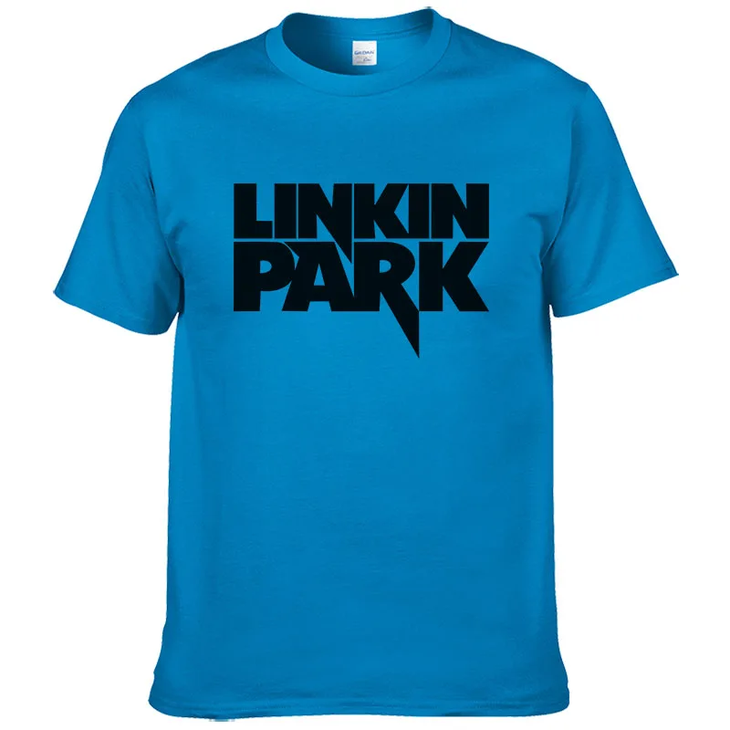 2018 Summer Tees Linkin Park T Shirt Men Clothing Short Sleeve YIP 2018 Summer Tees Linkin Park T Shirt Men Clothing Short Sleeve YIP