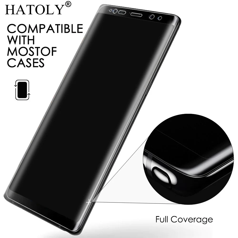 2 шт. мягкая Противоударная нано пленка из ТПУ для huawei Y6 Pro 2017 Защитная экрана P9 Lite