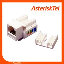 10 шт.-Cat6 RJ45 Keystone модуль Cat6 разъем Ethernet настенный разъем, Cat6 Сетевой соединитель Keystone Jack, UTP