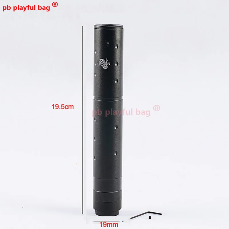 PB Playful bagRefitting parts jinming8 M4A1 muffler scar new weal M4 UMP45 cap decorating CS tactical hunting nerfly gel Bll gun