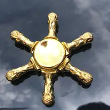 Горячая ручной Спиннер для повседневного использования металлический фиджет-Спиннер Радужный Спиннер антитревожная игрушка для спиннеров фокус снимает стресс палец Спиннер