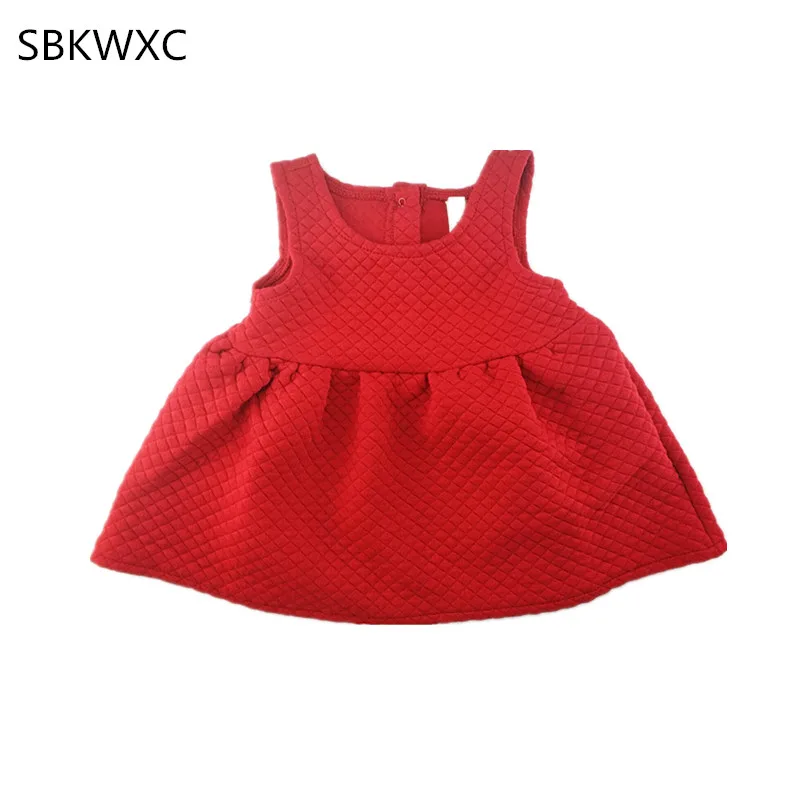 

baby girls dress autumn air cotton warm sleeveless party princess dress birthday angel dress with 3D wings kids clothes 3 Color