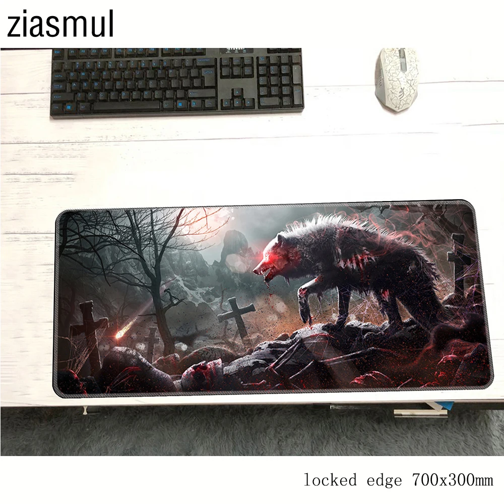 bloody mouse pad 700x300x3mm mats cute Computer mat gaming accessories Mass pattern large mousepad keyboard games pc gamer | Компьютеры и
