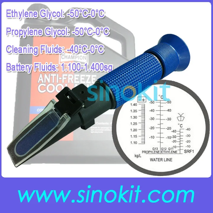 

Antifreeze and Battery ABS Plastic Refractometer Free Shipping P-RHA-503ATC