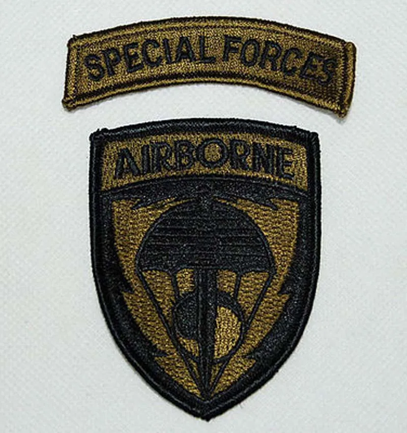 

US United States Special Forces Airborne Embroidered Military Patch - US163