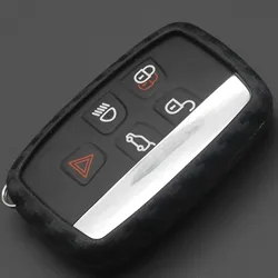 Premium Carbon Silicone Car Key Case - Elegant Series (Key case)