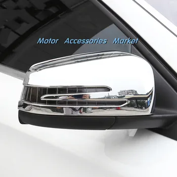 

New Chrome Rearview Mirror Cover For Mercedes-Benz ML W166 X166 GL GLE Class