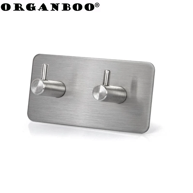 ORGANBOO кухонный крючок из нержавеющей стали без гвоздей бесшовный держатель для