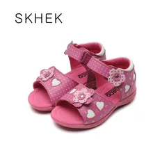 Filles Sandales En Cuir Blanc Rose À Bout Ouvert Fleurs D’été Pour Filles Chaussures Enfants Chaussures Large Chaussure Zapato Menina