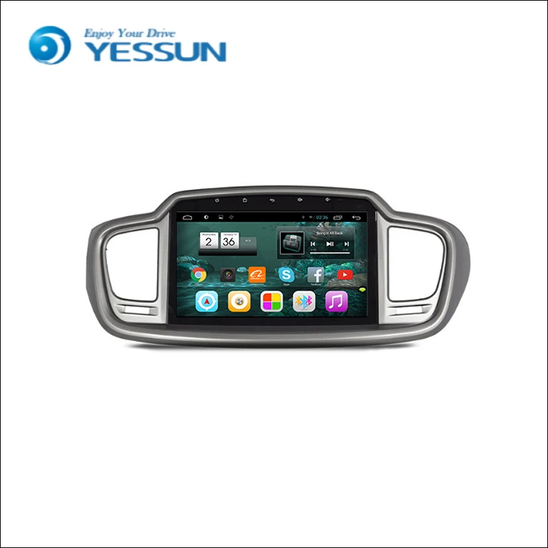 For Kia Sorento 2015 2016 Car Android Media Player System Radio Stereo GPS Navigation Multimedia Audio