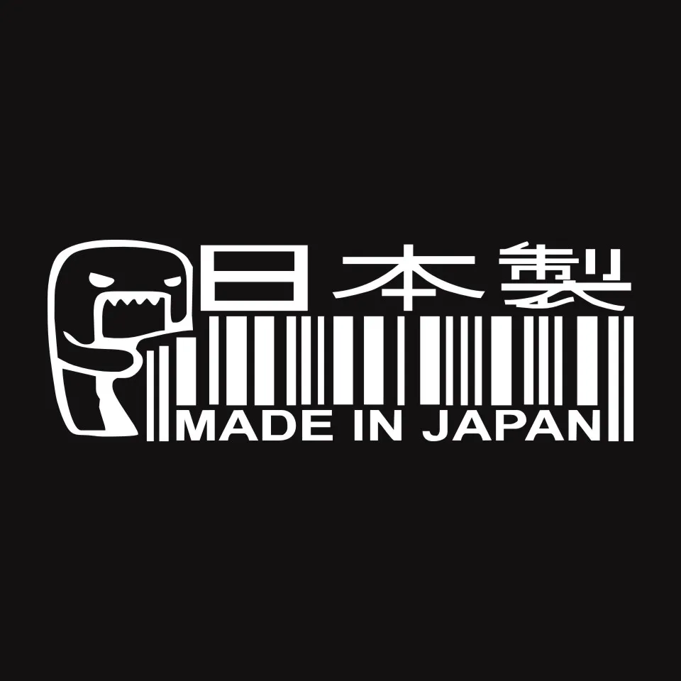 Anycuros DOMO KUN MADE IN JAPAN Car Stickers Decals Motorcycle Car Accessories 20 (3)