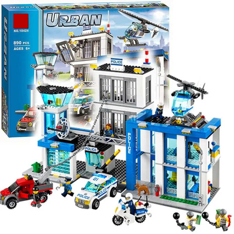 

890pcs Legoings Future Element Cavaliers Police full Action Building Blocks Toy Kit DIY Educational Children Birthday Gifts