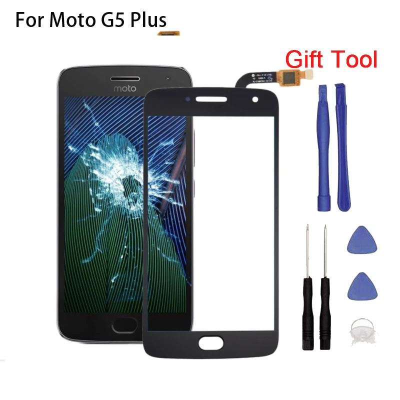 

New Touch screen For Moto G5 Plus 5.2" Touch Screen Digitizer Front Glass Touch Panel Replacement + tool