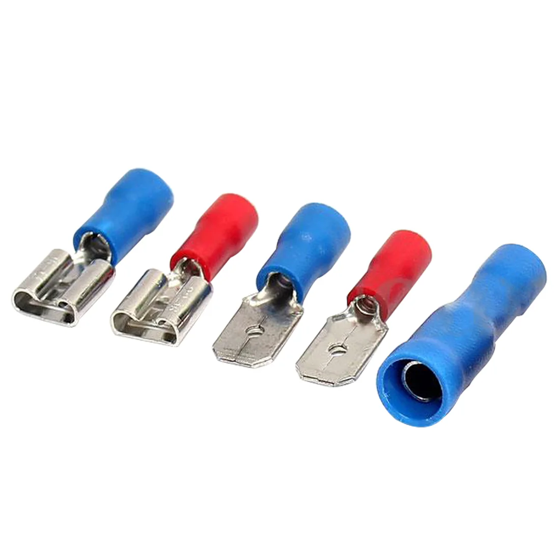 

200pcs Assorted Insulated Electrical Wire Terminals Crimp Connector Spade Set