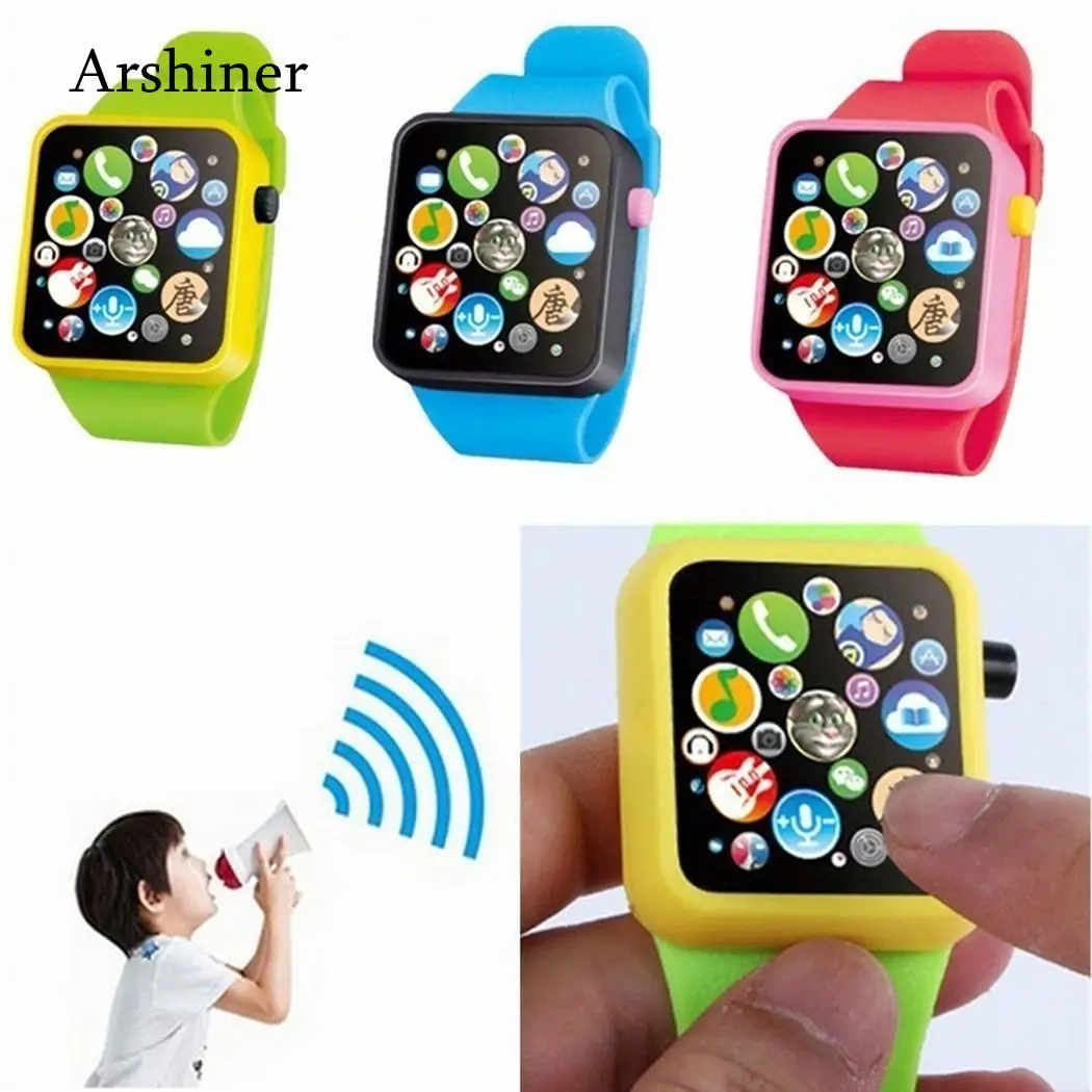 

Fashion Baby Children's Multi-function Smart Watch Infant Kinds Sound Story Toy Watches Music Girl Boys Toys Over 3 Years #