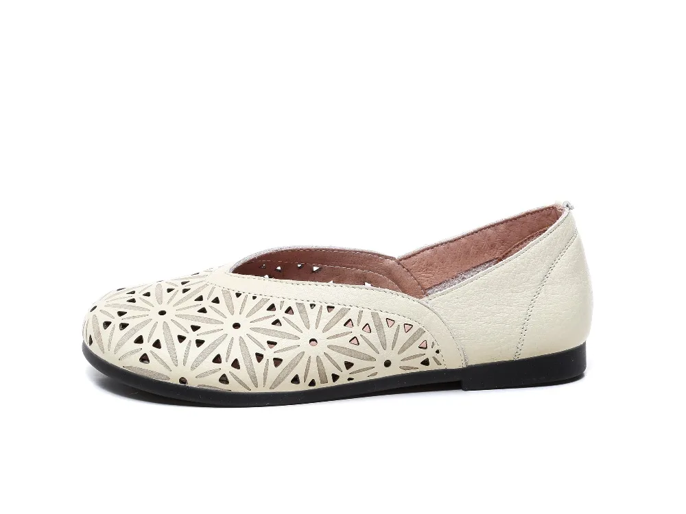 Careaymade-Spring pure handmade Genuine leather shoes, a new vintage artist with a round head and a comfortable woman's shoes Careaymade-Spring pure handmade Genuine leather shoes, a new vintage artist with a round head and a comfortable woman's shoes