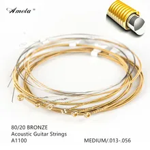 

3 Sets Elixir 11100 Guitar Strings- Acoustic POLYWEB Medium Gauge 013 056
