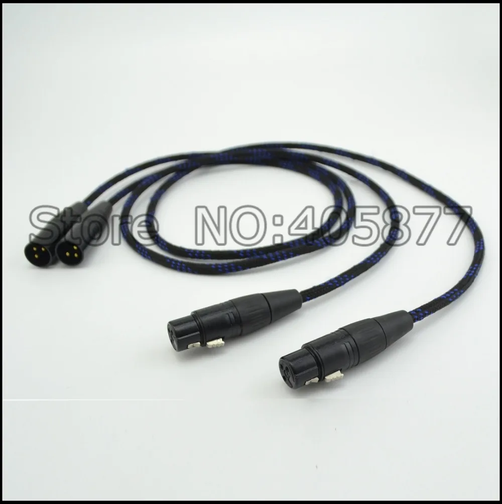 High quality copper XLR balance audio cable Balanced Interconnect Audio