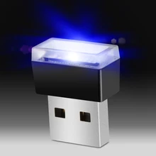 Автомобильный USB светодиодный декоративный светильник для renault duster kia Rio lada vesta opel mokka chevrolet aveo vw golf 4 7 volvo