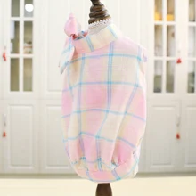 Одежда для домашних животных Тедди Померанский Бишон собака маленькая блузка для собак Щенок Собака летняя одежда бант розовый весенне-летняя одежда